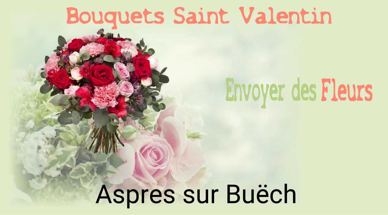 Roses de Saint-Valentin livrées à Aspres-sur-Buëch